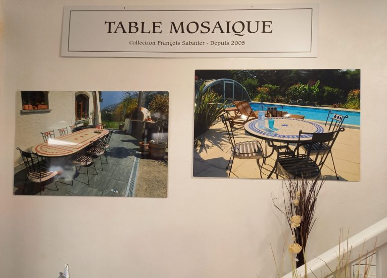 TABLE MOSAÏQUE