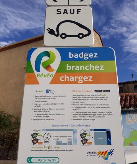 BORNE DE RECHARGE VEHICULES ELECTRIQUES – ARLES SUR TECH