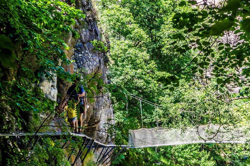 Les Gorges de la Carança jusqu’au pont de pierre