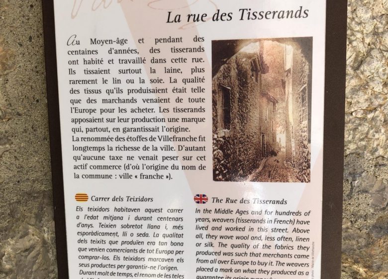 LA MAISON DES TISSERANDS