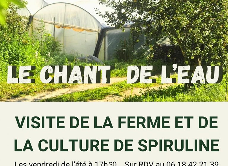 VISITE DE LA FERME À SPIRULINE