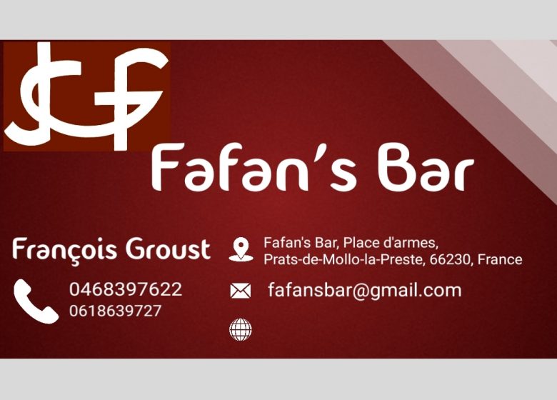 FAFAN’S BAR