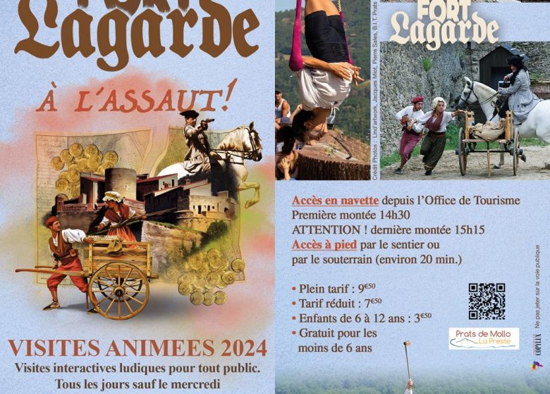 VISITES ANIMÉES « À L’ASSAUT DU FORT LAGARDE »